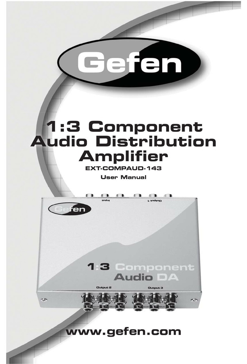 Gefen COMPAUD-143 User manual
