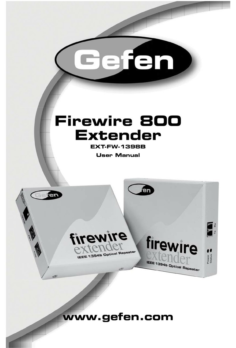 Gefen FW-1394B User manual