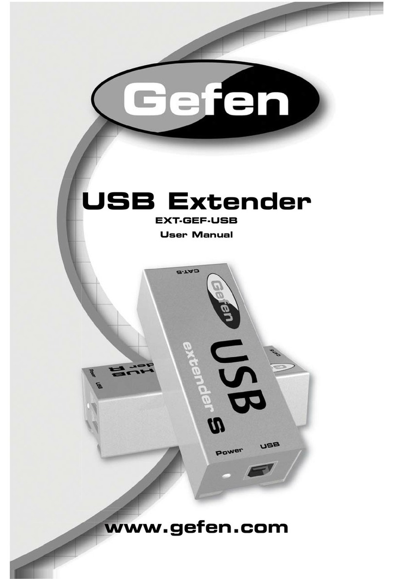 Gefen GEF-USB user manual