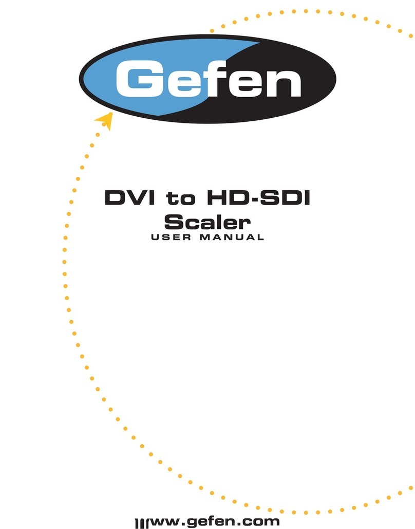 Gefen DVI-2-HDSDIS User manual