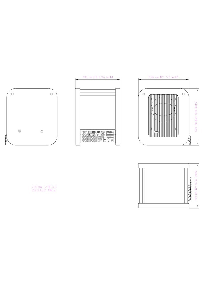 Genelec 7070A User guide