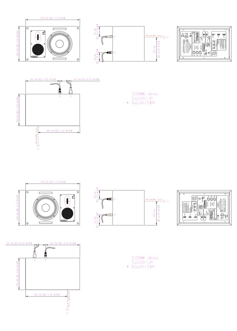 Genelec S30DH User guide