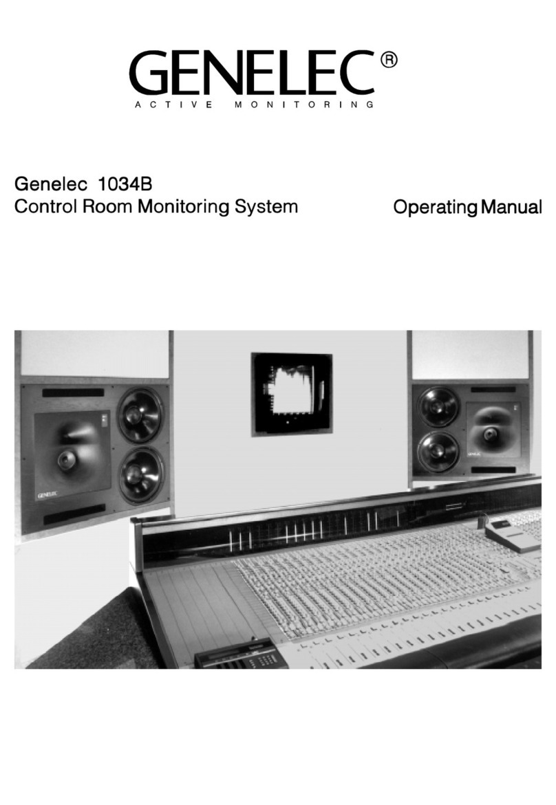 Genelec 1034B User manual