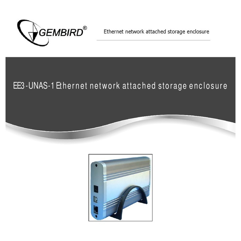Gembird EE3-UNAS-1 user manual