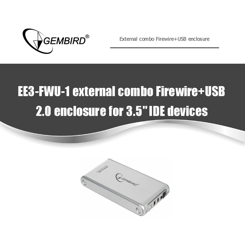 Gembird EE3-FWU-1 User manual