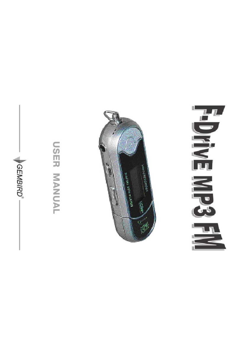 Gembird FMP3FM user manual