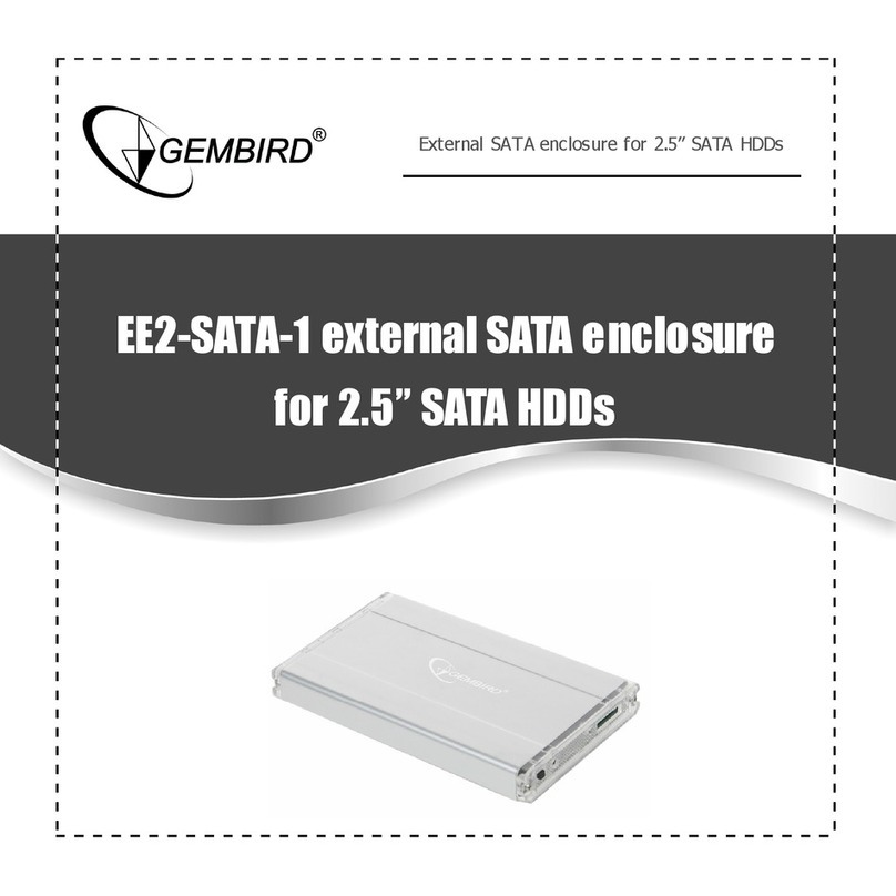 Gembird EE2-SATA-1 User manual