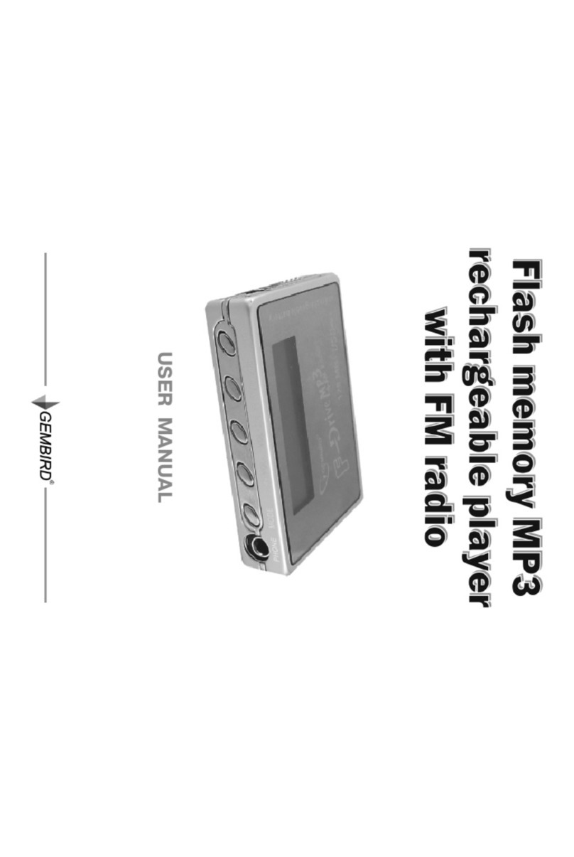 Gembird FMP3FMR user guide