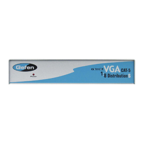 Gefen VGA-CAT5-148S User manual