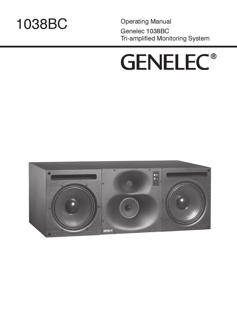 Genelec 1038BC User manual