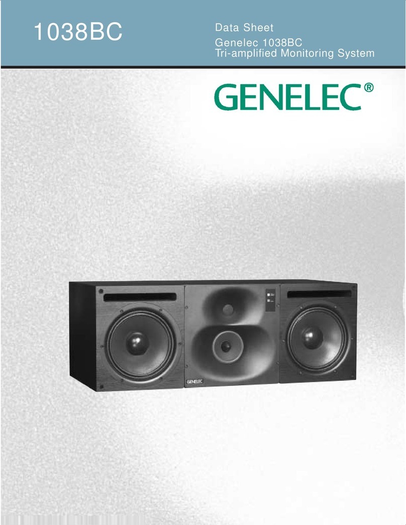 Genelec 1038BC User manual