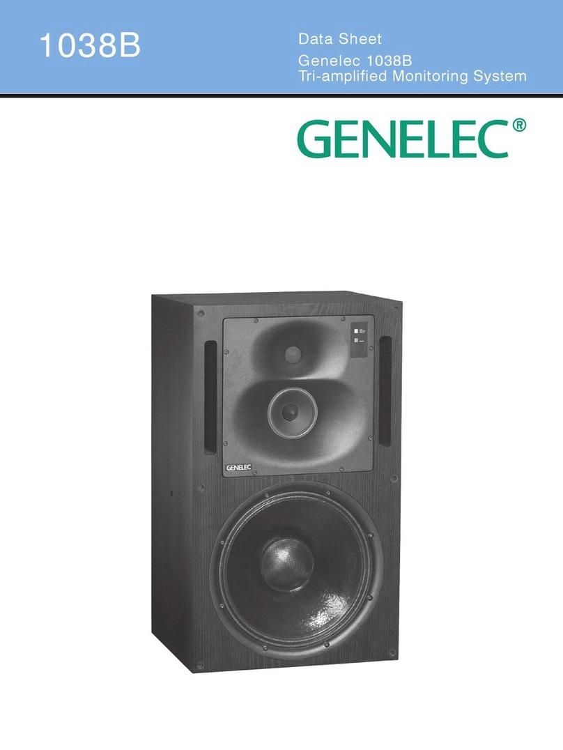 Genelec 1038B datasheet