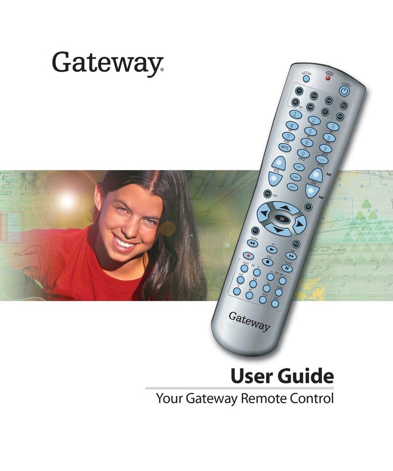 Gateway 30 inch LCD TV user guide