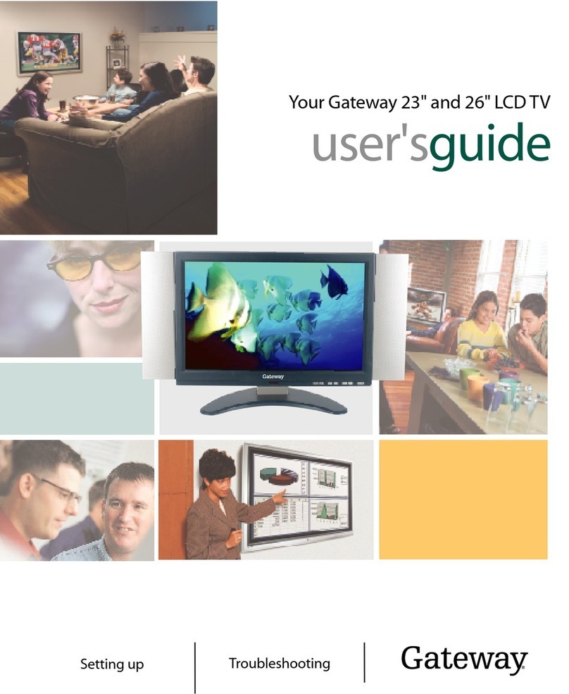 Gateway 23-inch User manual