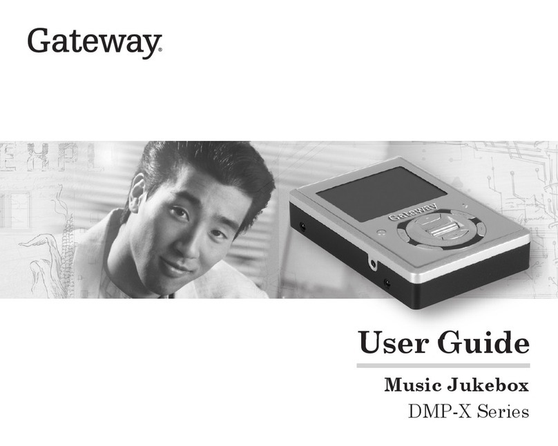 Gateway DMP-X User manual