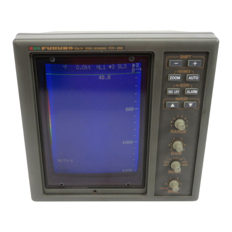 Furuno FCV-292 Operator's manual