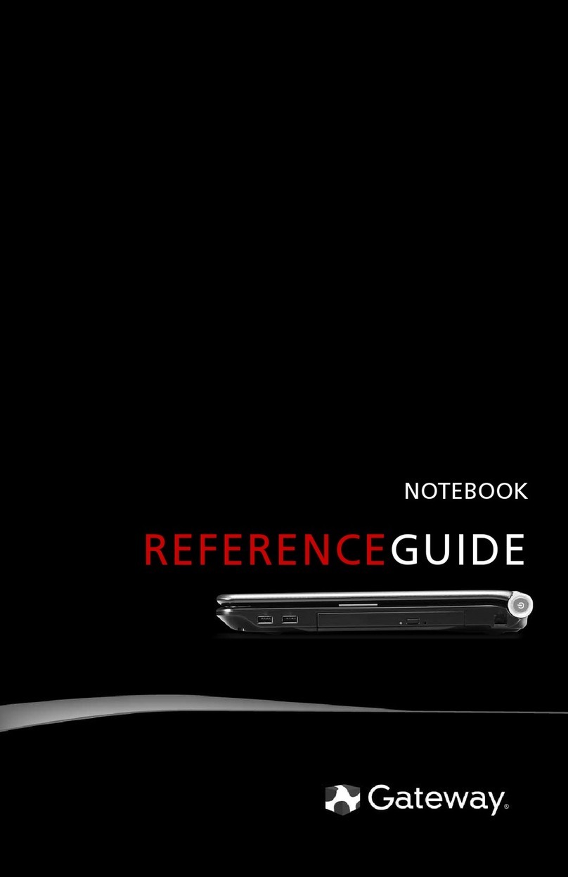 Gateway NV7802u - NV - Core 2 Duo 2.2 GHz reference guide