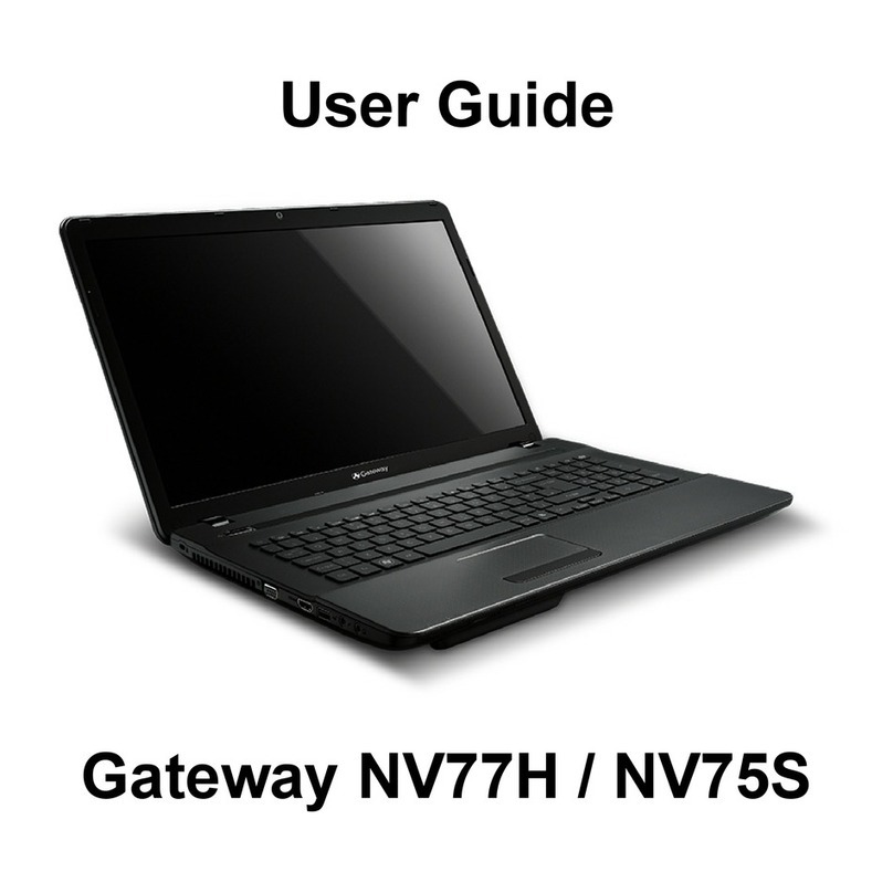 Gateway NV75S02u User manual