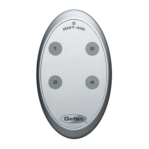 Gefen RMT-4IR User manual Gefen RMT-4IR User manual
