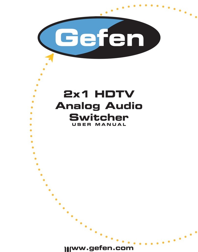 Gefen HDTV-241AA user manual