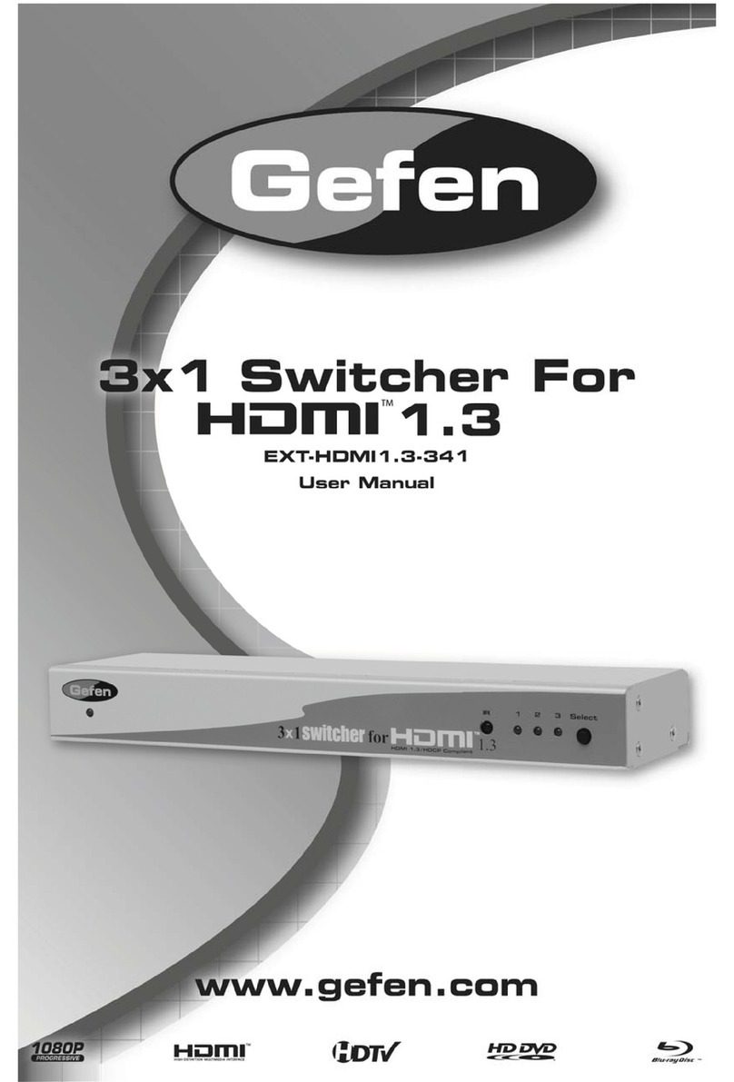 Gefen HDMI1.3-341 User manual
