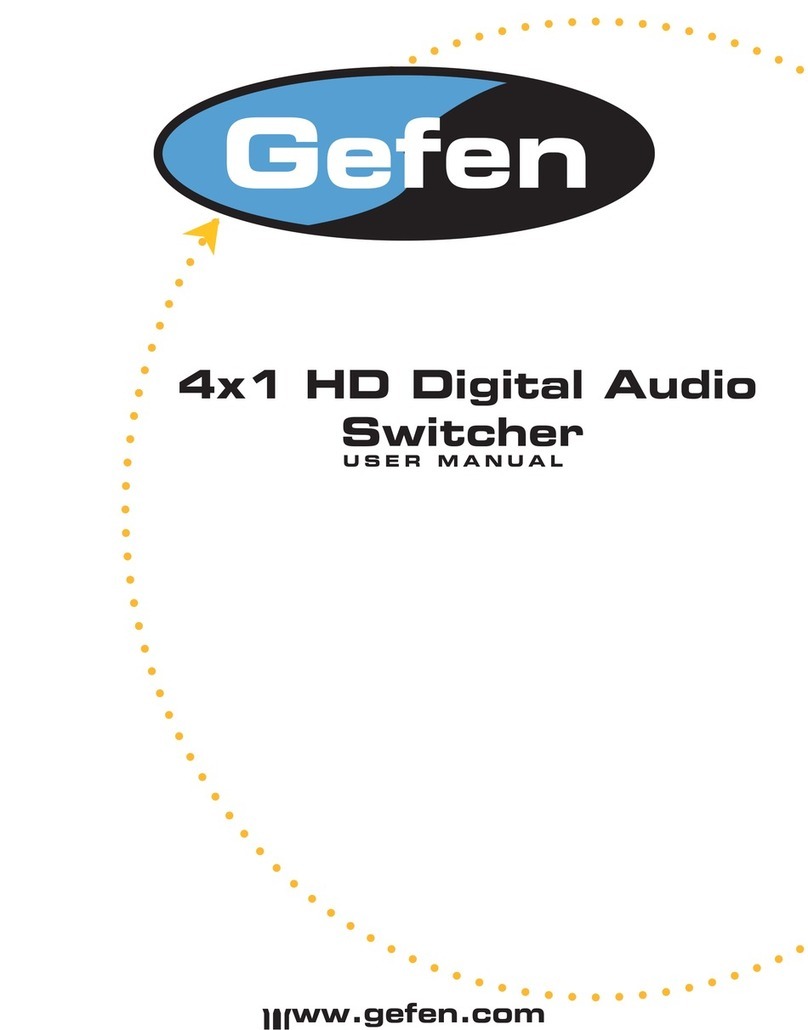 Gefen HD-441A user manual