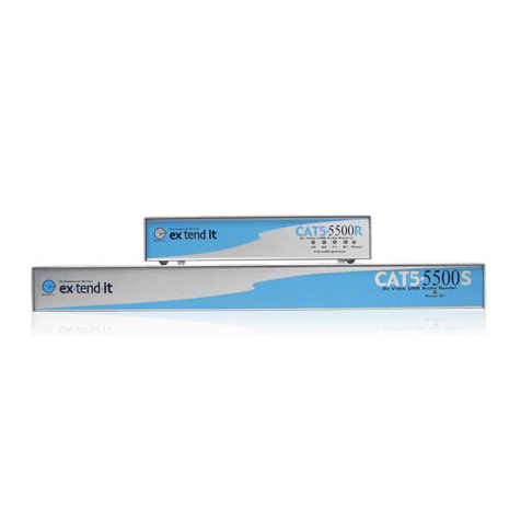 Gefen CAT5-5500 user manual