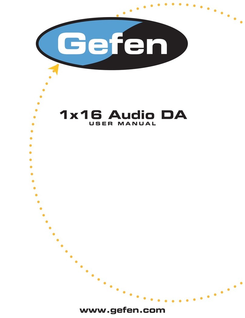 Gefen AUD-14816 user manual