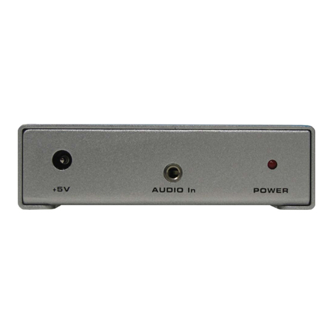 Gefen AUD-144 User manual