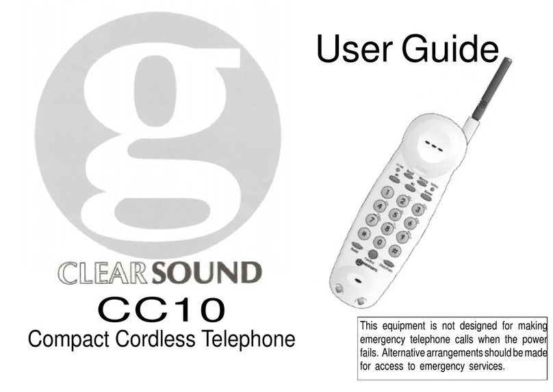 Geemarc CC10 user guide