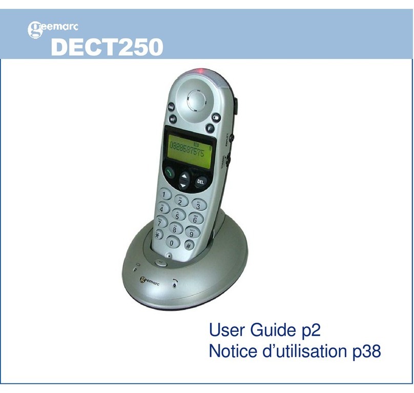 Geemarc 250 User manual