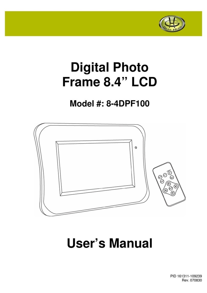Gearhead 8-4DPF100 user manual