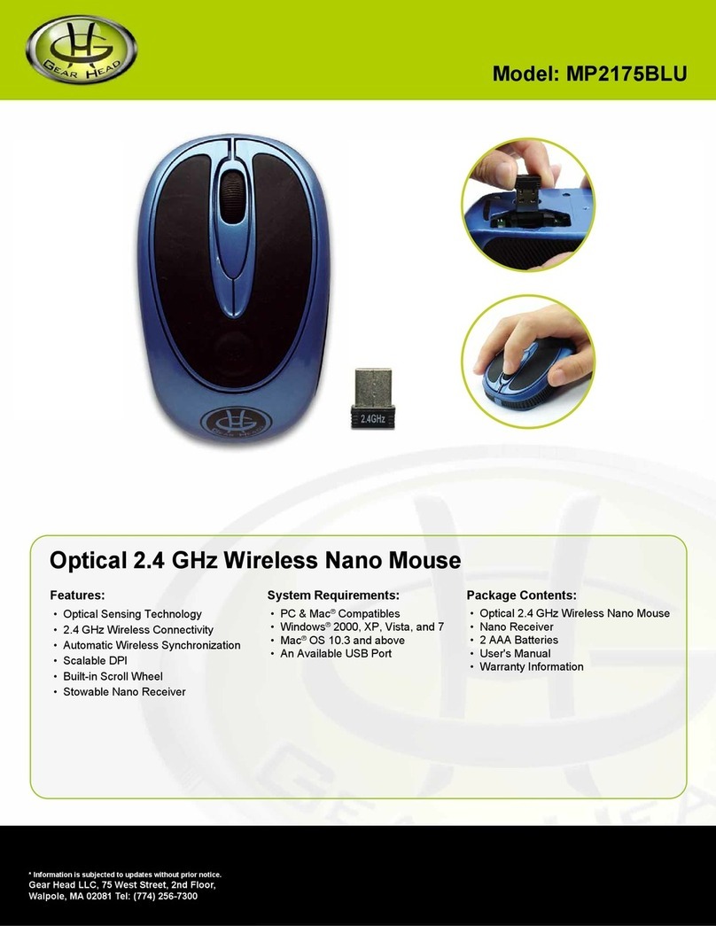 Gearhead MP2175BLU specification