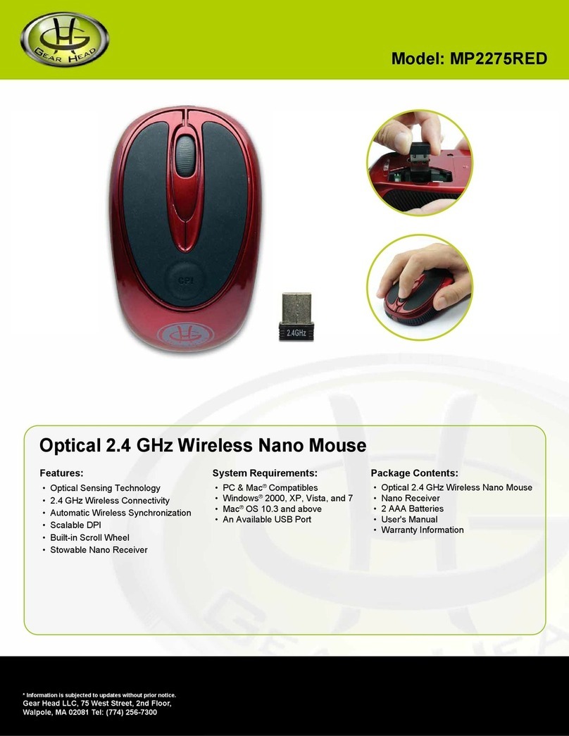 Gearhead MP2275RED specification
