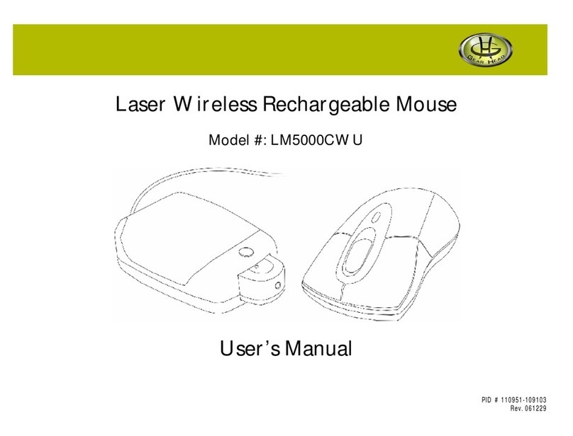 Gearhead LM5000CWU user manual