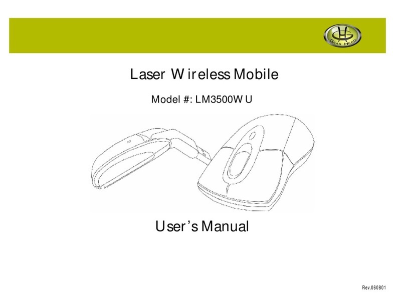 Gearhead LM3500WU user manual