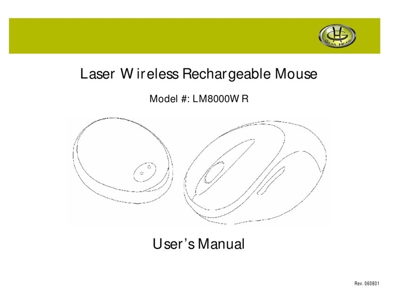 Gearhead LM8000WR User manual
