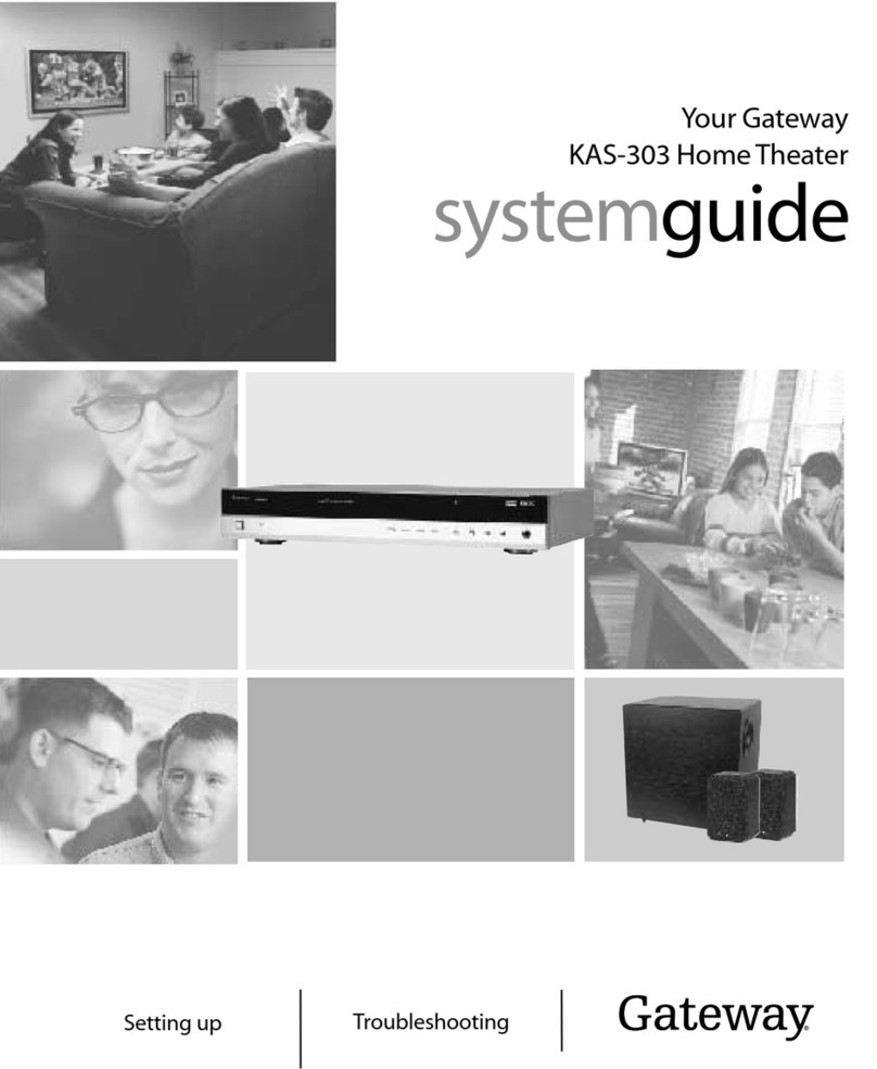 Gateway KAS-303 System guide