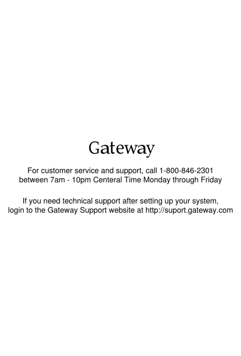Gateway LD-220 operating instructions