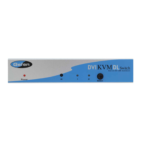 Gefen DVIKVM-241DL User manual