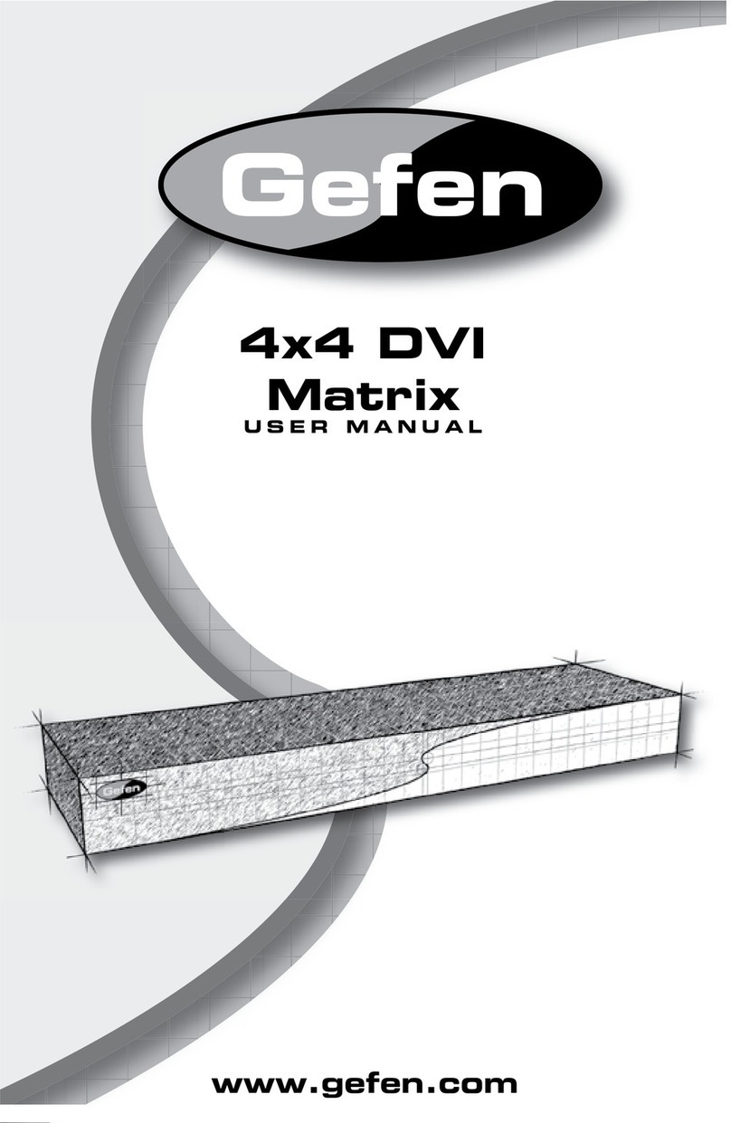 Gefen DVI-444N User manual