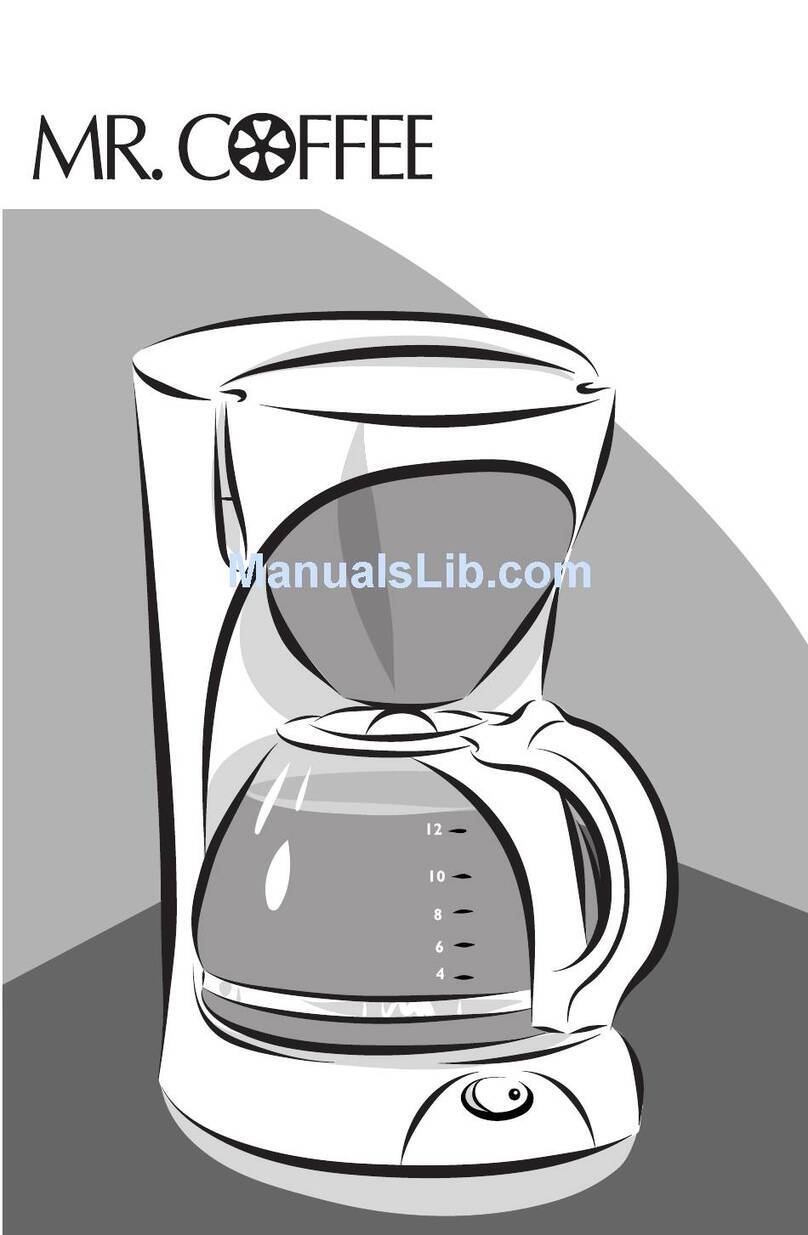 Mr. Coffee EC Series User manual