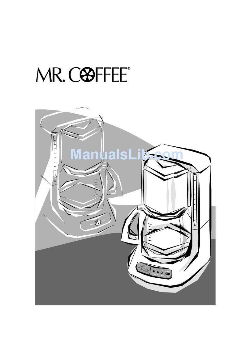 Mr. Coffee AR12 user manual