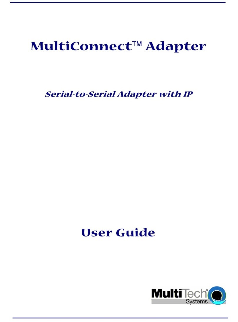 Multitech MultiConnect SS MTS2SA-T User manual