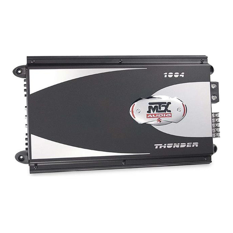 MTX Thunder 1004 owner's manual