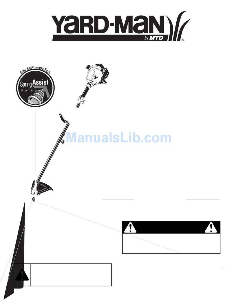 Yard-Man YM70SS User manual