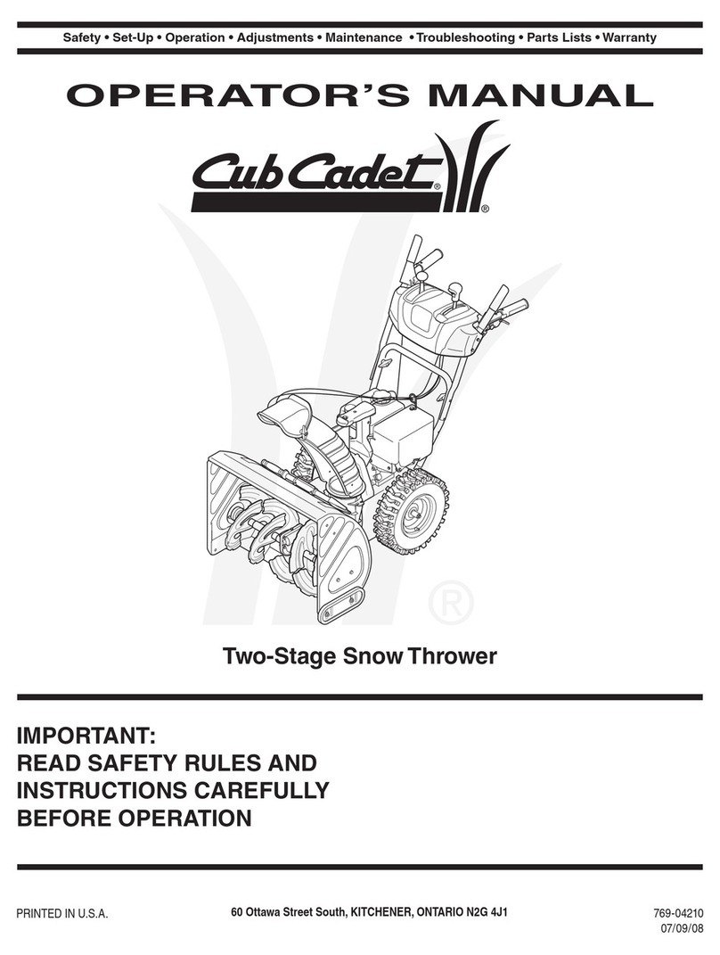 Cub Cadet 769-04210 User manual