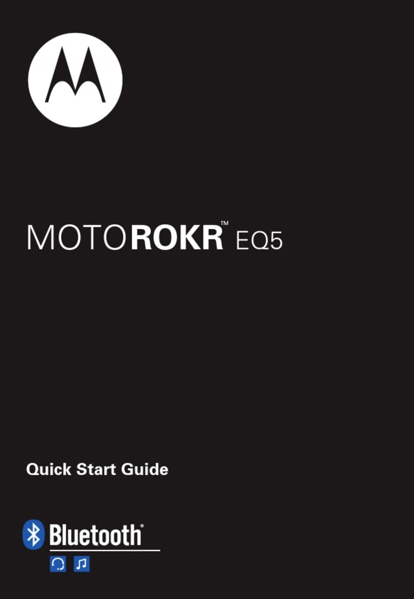 Motorola MOTOROKR 6803578F36 User manual