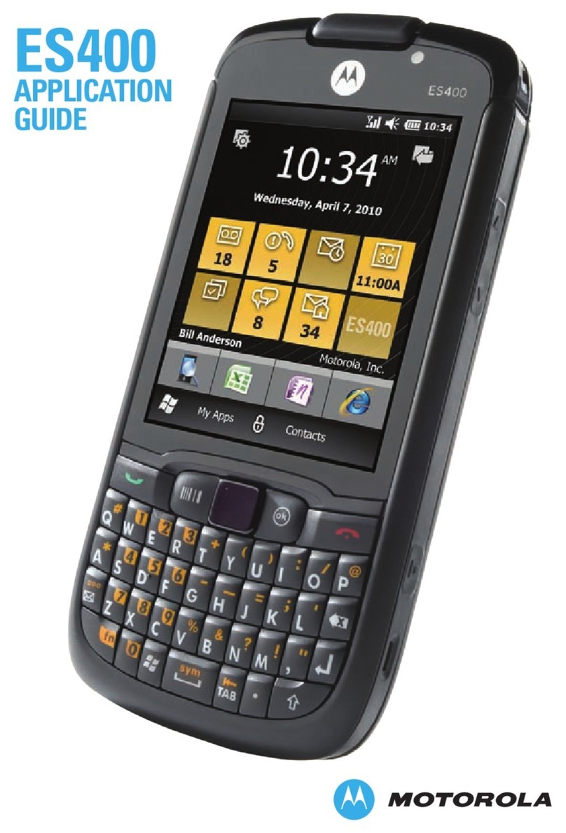 Motorola ES400 User guide