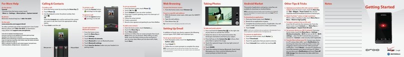 Motorola DROID MULTIMEDIA STATION User manual